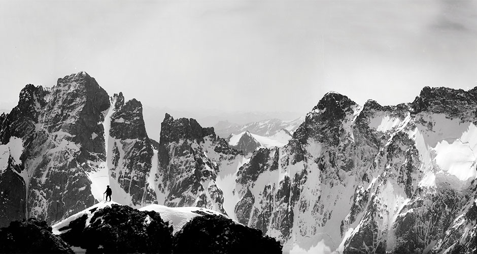 platform green montagna alpinismo sci fotografia alpi
			Monte Bianco Vittorio Sella Tiefenmatten