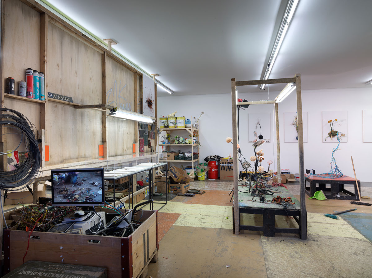 Kritof Kintera artista mostra collezione maramotti post
			naturalia naturale artificiale postmodern cali elettrici
			microchip3