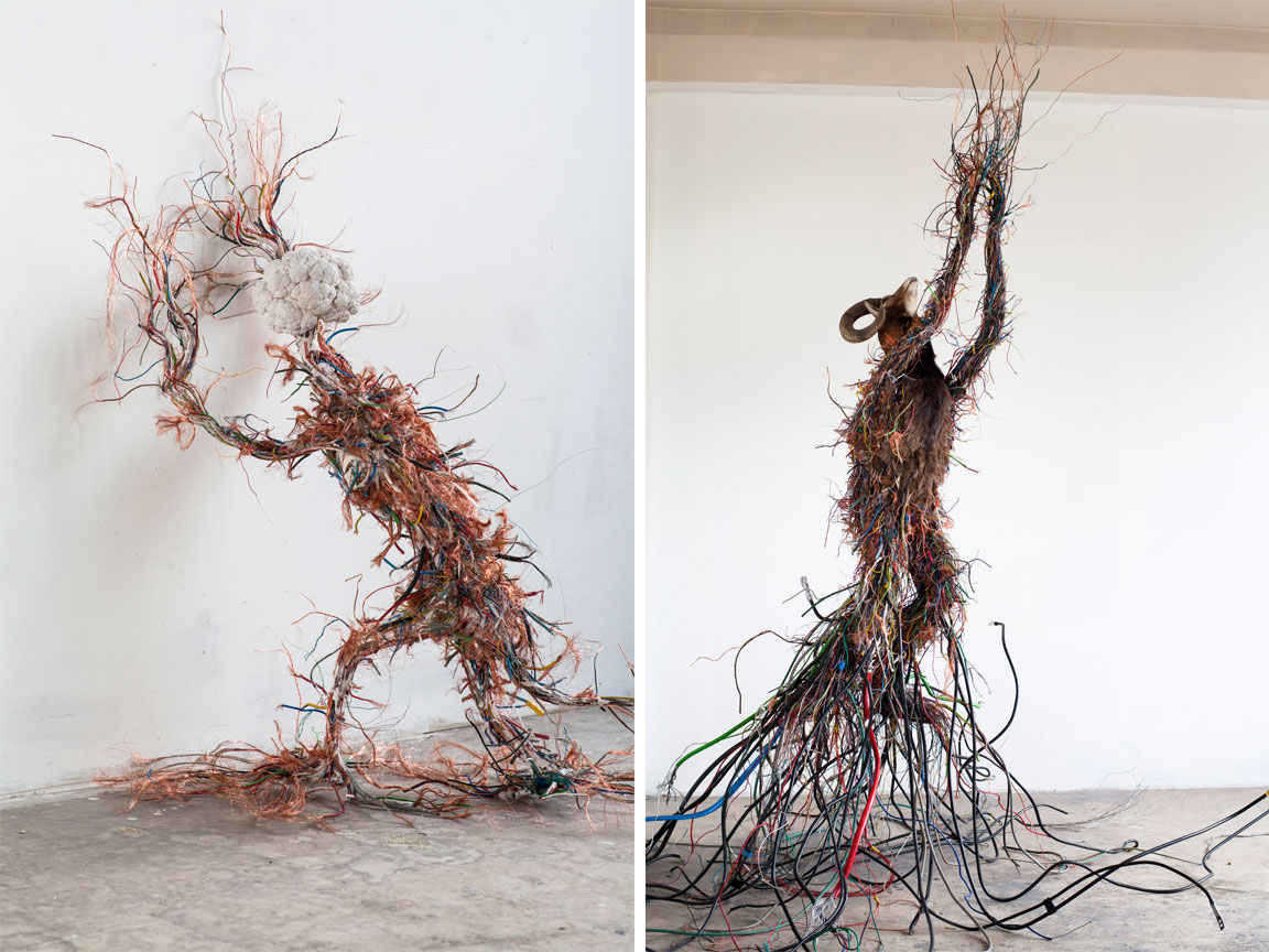Kritof Kintera artista mostra collezione maramotti post
			naturalia naturale artificiale postmodern cali elettrici
			microchip8